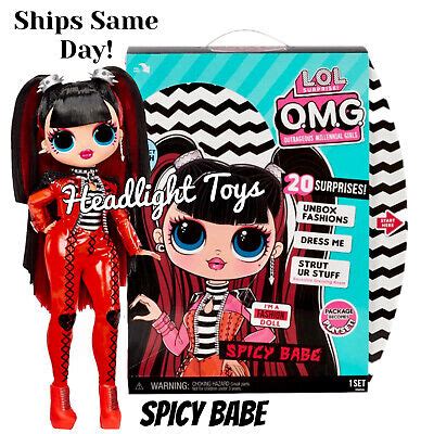 Authentic Lol Surprise Spicy Babe Omg Fashion Doll Bff Series