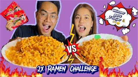 2x Spicy Ramen Challenge🥵 200 Aed Prize Winner😯 Youtube