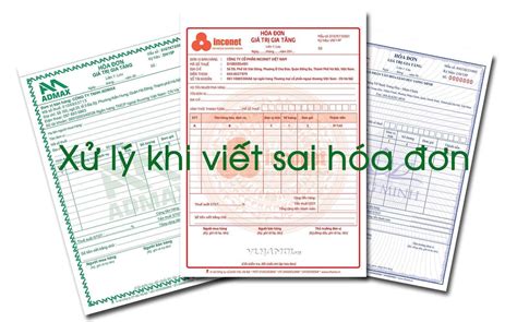 Hướng Dẫn Cách Xử Lý Hóa đơn Sai Tên Hàng Hóa