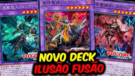 NOVO DECK de FUSÃO de ILUSÃO Azamina no YU GI OH YouTube