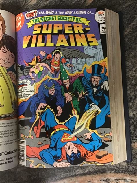 The Secret Society Of Super Villains 1 15 1976 1978 Hr Bound Comics