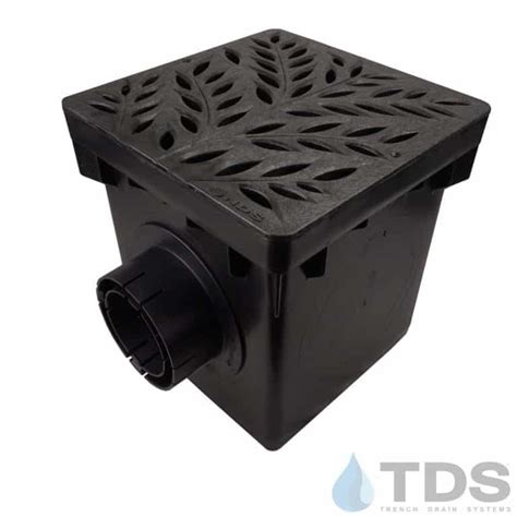 Nds Outlet Catch Basin In Outlets Blk Botanical Grate Tdsdrains