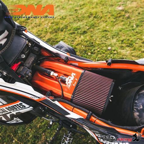 Air Filters Dna Anodized Aluminium Airbox Stage With Orange Ktm