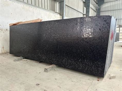 Mm Black Pearl Lapotra Granite Slab For Flooring At Rs Sq Ft In