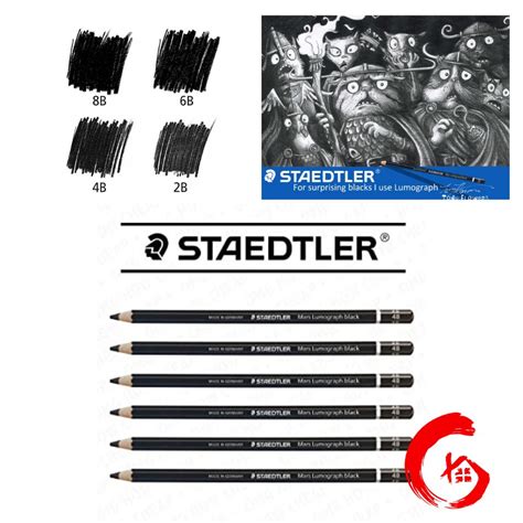 Staedtler Mars Lumograph Black Pencil Shopee Philippines