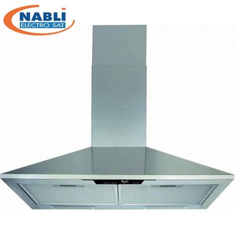 Hotte Aspirante Whirlpool Pyramidale Inox Cm Akr Ix Nabli