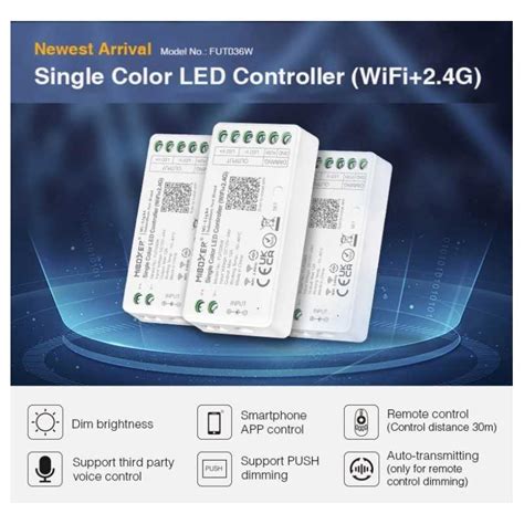 Miboxer Single Colour Led Controller Wifi Fut W