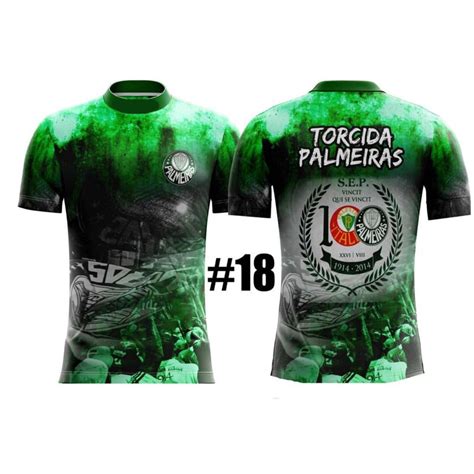 Camisa Camiseta De Time Palmeiras Mundial De Quebrada Personalizada