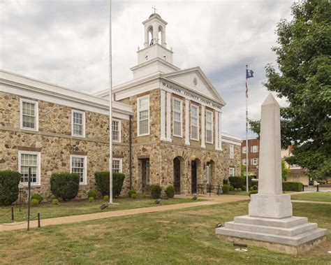 Warren County Courthouse Front Royal Virginia Stock Images Photos