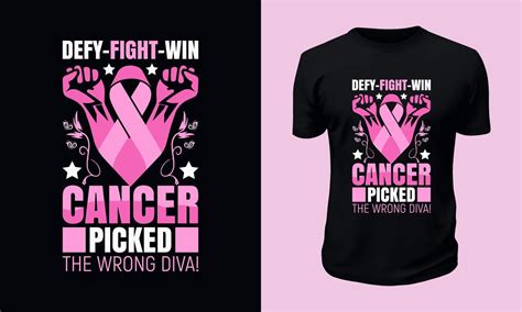 Breast Cancer Awareness T Shirt Design 11935465 Vector Art At Vecteezy