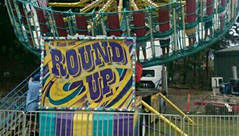 The Round Up ride Brisbane - www.partytimeamusements.com.au