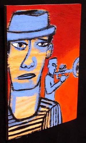 Buskers Raw Folk Art Brut Painting Outsider T Marie Nolan Original