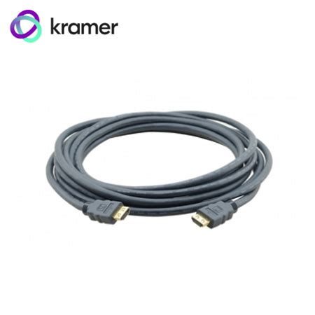 CABLE HDMI KRAMER C HM HM 15 DE ALTA VELOCIDAD MALE MALE 15FT 4 6M