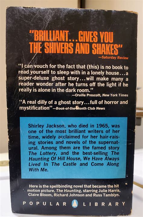 Shirley Jackson Haunting Of Hill House 11