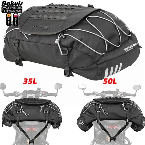 Bolsa Impermeable Para Asiento Trasero De Motocicleta Bolsa De Carga