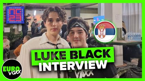 Luke Black Samo Mi Se Spava Interview Pesma Za Evroviziju