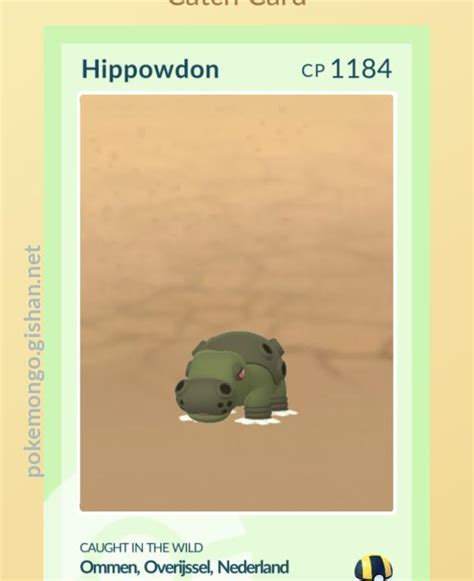 Hippowdon - Pokemon Go