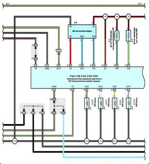 Diagram Of The Engine Control System Mz Fe Toyota Camry