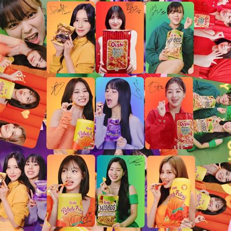 TWICE X OISHI PHOTOCARDS 11PCS Shopee Philippines