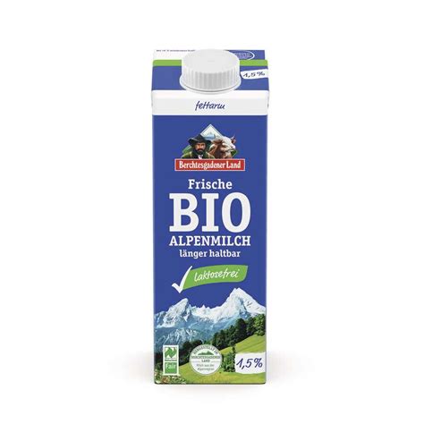 Berchtesgadener Land Bio Lactosefreie Alpenmilch Milch Molkerei