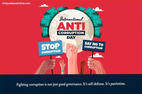 International Anti Corruption Day 2023 Current Theme Quotes Images Messages Posters