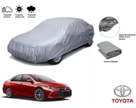 Lona Afelpada Impermeable Cubre Auto Toyota Camry 2016 Cuotas sin interés