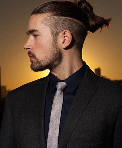 9 Awesome Man Bun Hairstyles That Can Make You Look Cool Mens Long Hair Undercut Undercut