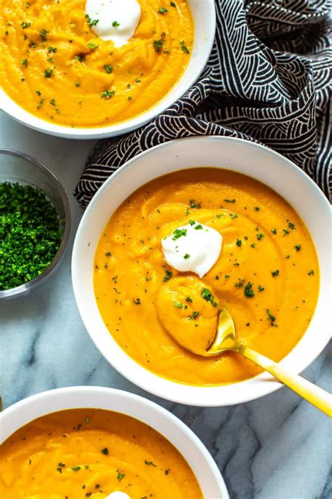 Instant Pot Carrot Ginger Soup Vegan Eating Instantly