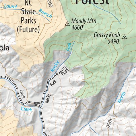 Trails of the Black Mountains Map by ExploreBurnsville | Avenza Maps