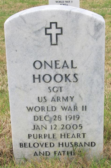 SGT Oneal Hooks 1919 2005 Mémorial Find a Grave