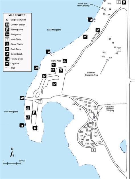 North Dakota State Park Maps Dwhike