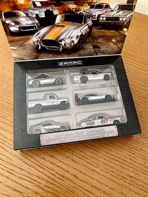 Hot Wheels Zamac Set Hotwheels Shelby Cobra Nissan Z Land Rover Series Pick Up