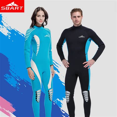 Sbart Wetsuit For Swimming Mm Neoprene One Piece Full Body Wetsuit Men