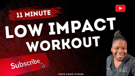 11 Minute Low Impact Standing Cardio YouTube