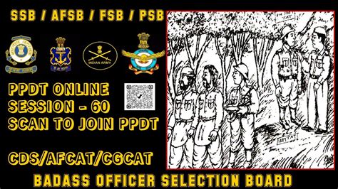 PPDT SESSION 60 SSB AFSB FSB PSB Ssb Icg Ssbinterview Cds Nda