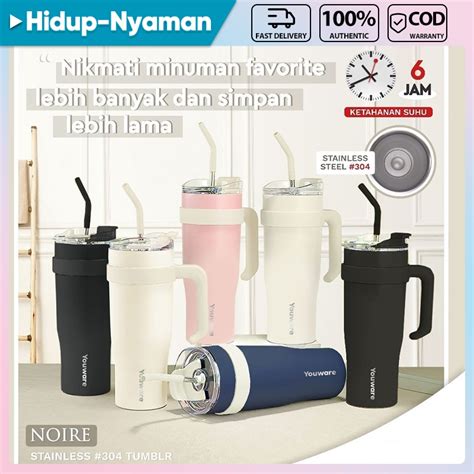 Jual Stainless Tumbler 1200 Ml Hot And Cold BPA FREE Botol Minum Tumbler 1 2 Liter Bebas BPA