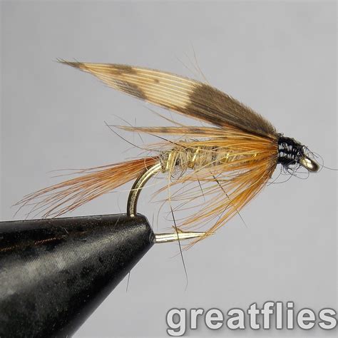 dozen  march brown wet fly great flies