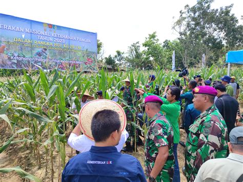 Personel Yonmarhanlan Iv Batam Mengikuti Kegiatan Gerakan Nasional