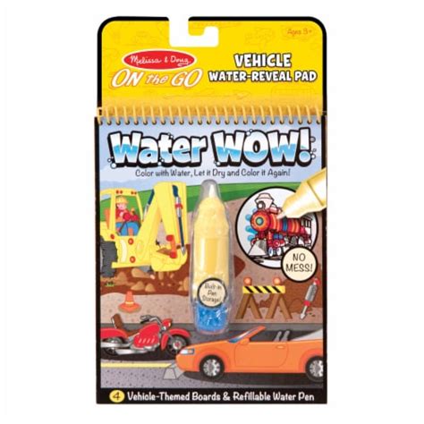 Melissa Doug On The Go Water Wow Vehicles 1 Ct QFC