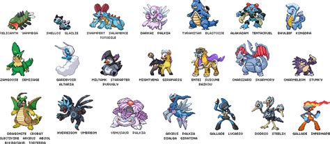 Pokemon Fusion Compilation By Iamcortney On Deviantart