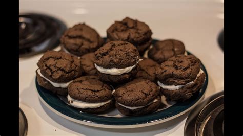 Homemade Cream Filled Chocolate Cookies A Twisted Recipe Youtube