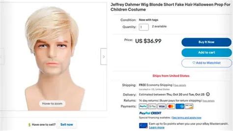 Por qué eBay prohíbe la venta de disfraces sobre Jeffrey Dahmer en su