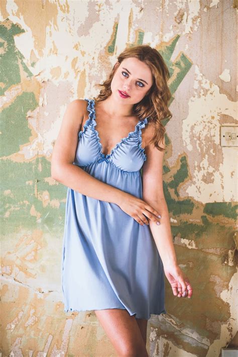 Babydoll Nightie Set Organic Cotton Bamboo Nightdress And Panty Organic Ethical Lingerie