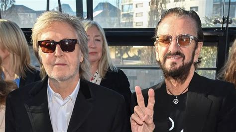 Paul Mccartney Reunites With Ringo Starr At Daughter Stella S Paris