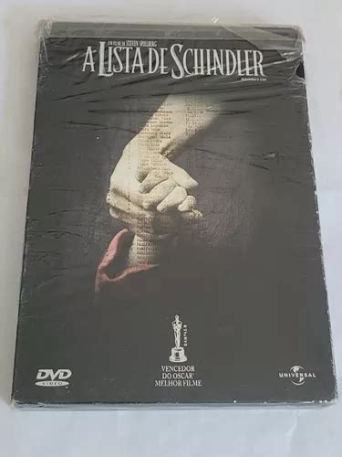 Dvd A Lista De Schindler 1993 Dvd Duplo Colecionador MercadoLivre