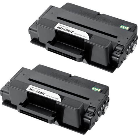 Compatible Samsung MLT-D205E Toner Cartridge Extra High-Yiled | 2-Pack