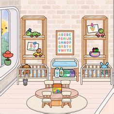 Baby Room Aesthetic Cute Toca Life World Modern Mansion Mansion | Hot ...