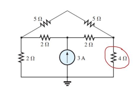 Solved Using Nodal Analysis Determine The Current Passing