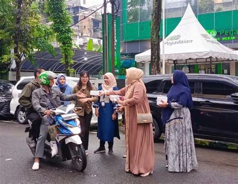 Pegadaian Medan Merangkul Anak Yatim Mengetuk Pintu Langit