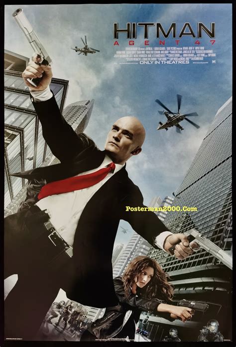 Hitman Agent 47 ฮิทแมน สายลับ 47 แบบที่ 2 Posterman 2000